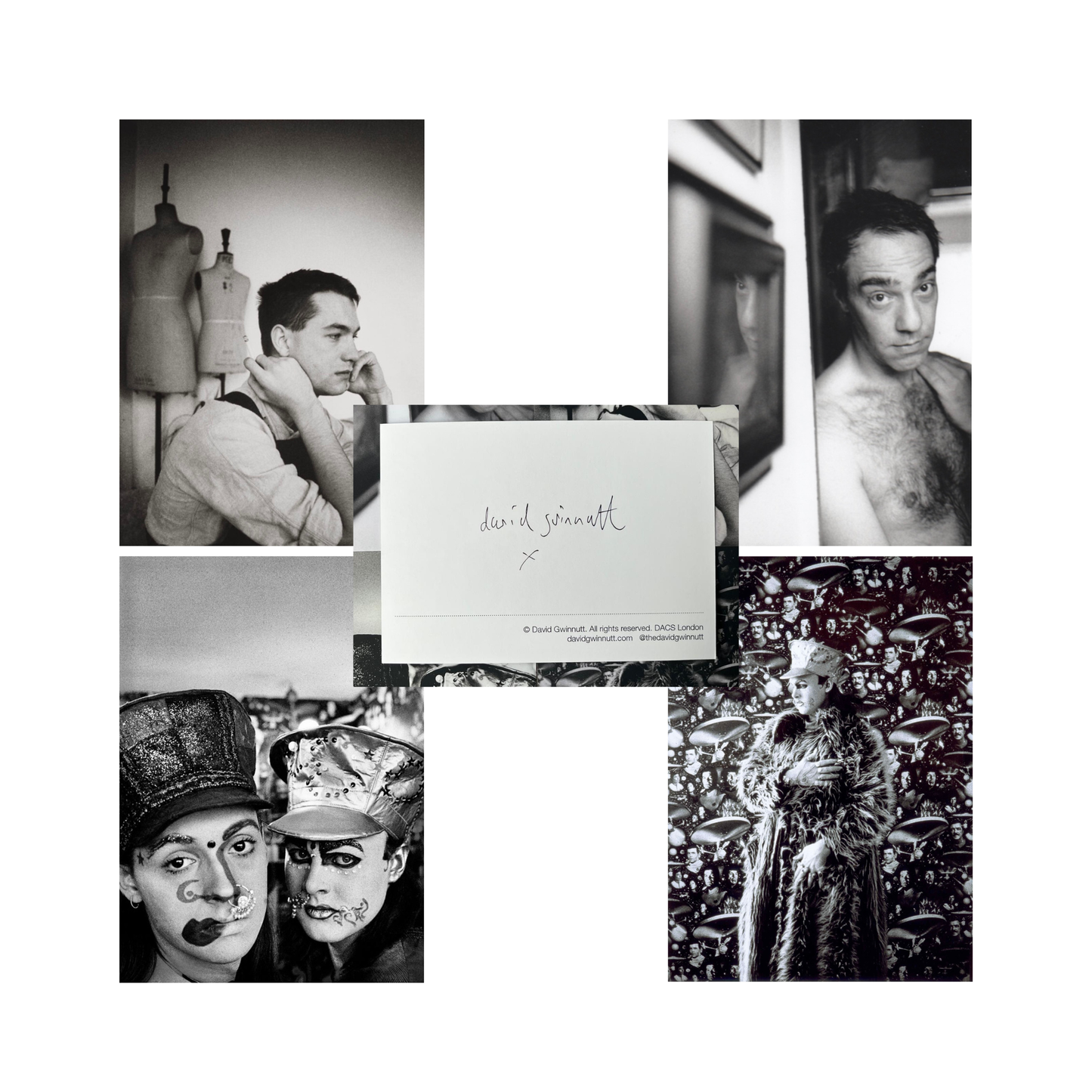 David Gwinnutt- x4 Postcard Bundle (signed)