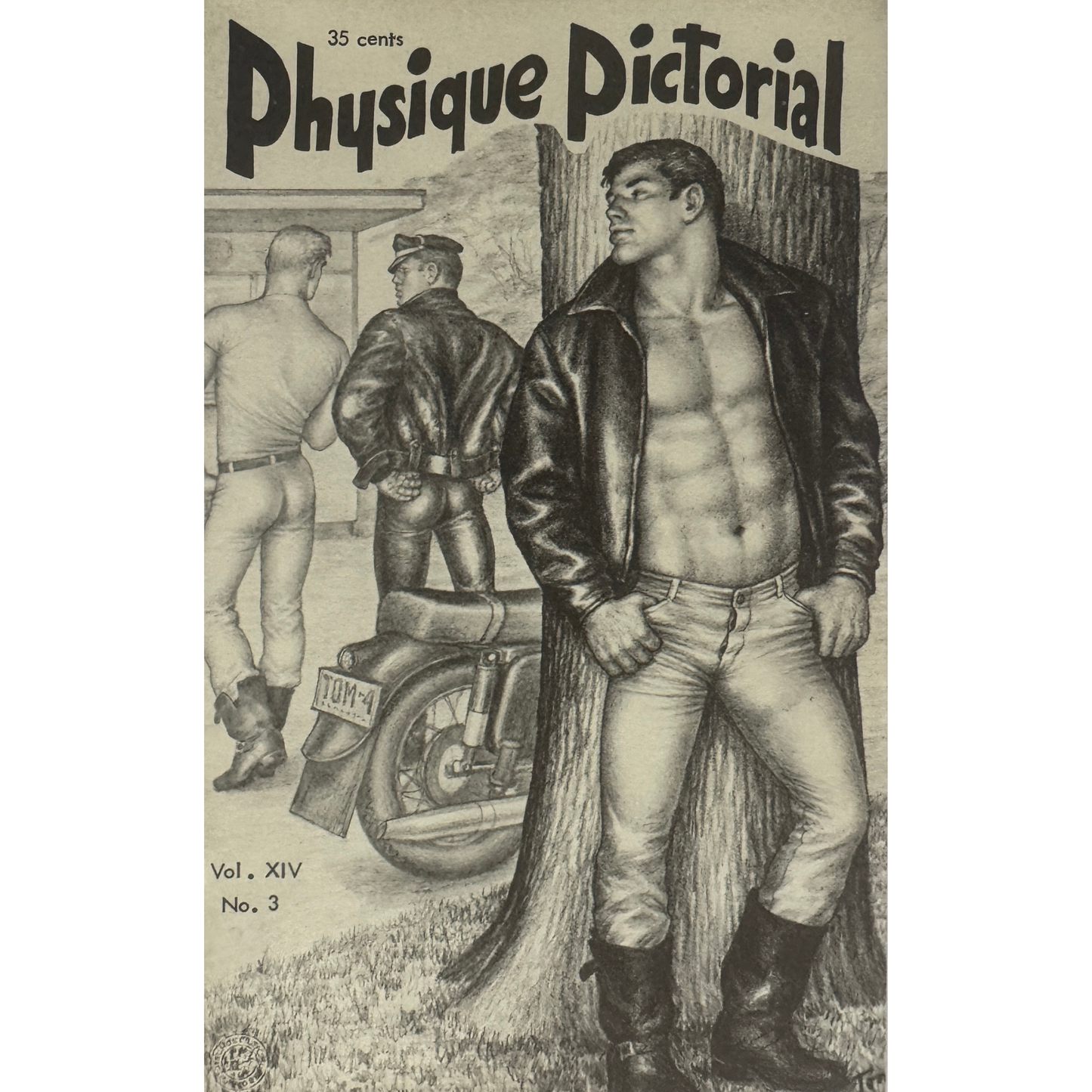 Physique Pictorial Vintage Magazine #3 Vol XIV