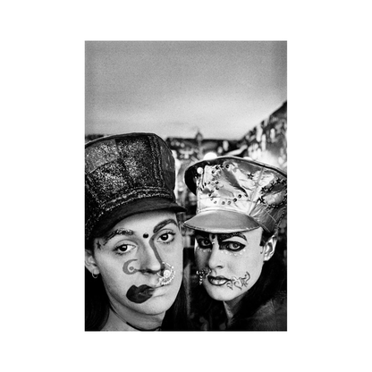 (Signed) David Gwinnutt Leigh Bowery & Trojan Postcard